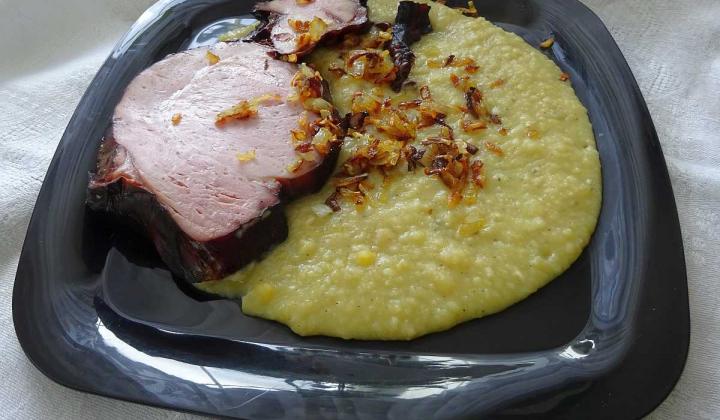 Jak uvařit hrachovou kaši s uzeným | staročeský recept