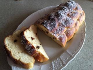 Jak upéct tvarohovou vánočku | recept