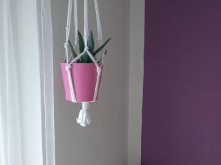 Jak vyrobit síť na zavěšení květináče | návod Jak vyrobit síť na zavěšení květináče | návod