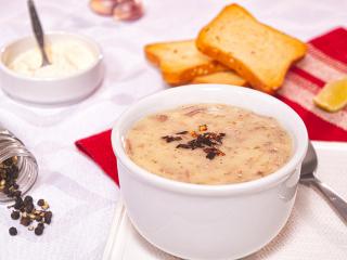 Jak uvařit bílou polévku z ječných krup | recept